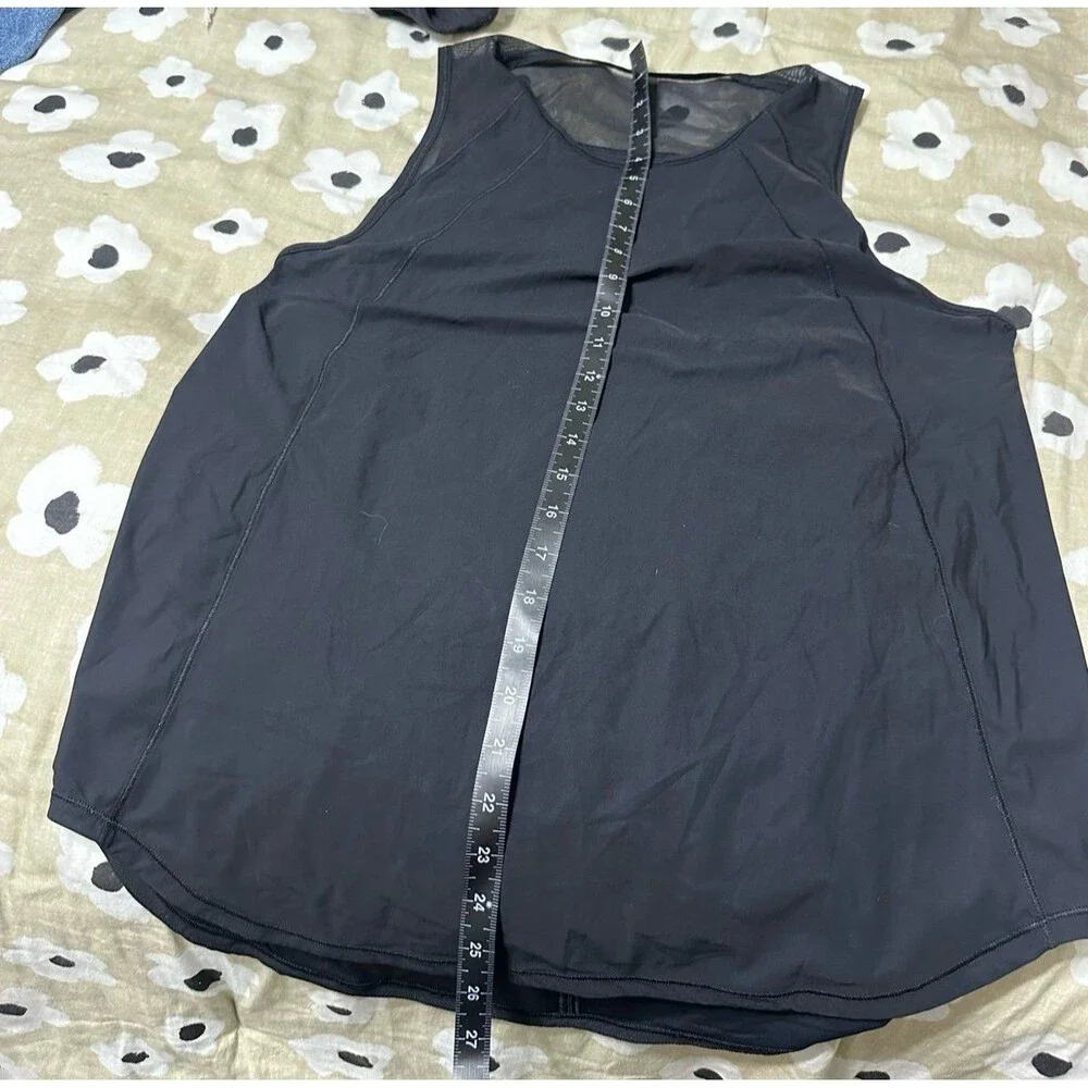 Lululemon Women's Black Athletic Tank Top